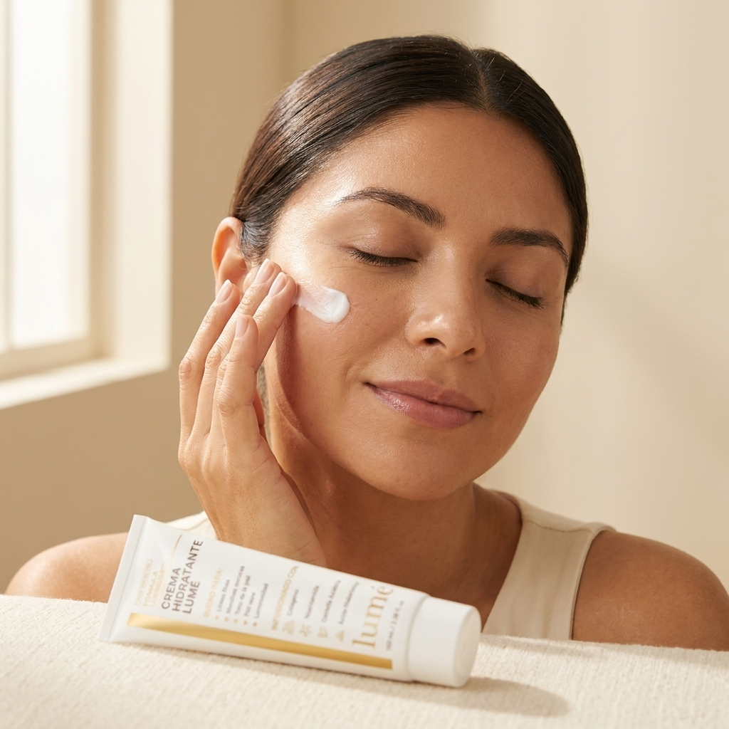 Aplicación de la Crema Lumé