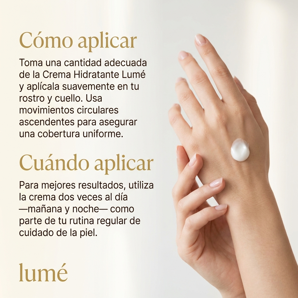 Crema Hidratante Lumé — 5